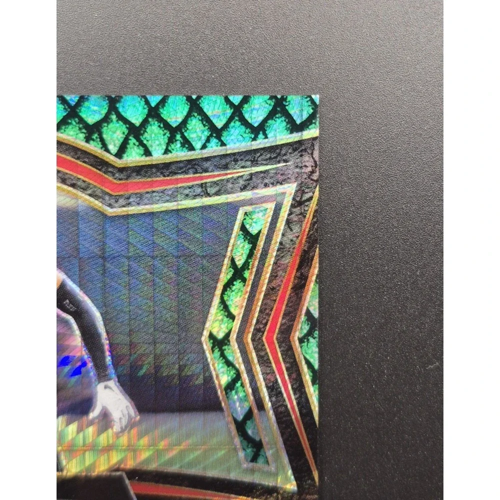 2024 Select A.J. Terrell #403 Field Level Dragon Scale Prizm /70 SP Falcons